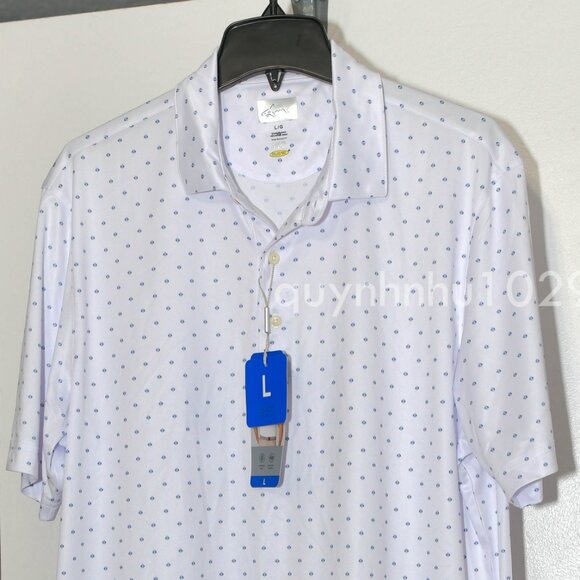 Greg Norman Men's ML75 Polo - Picture 3 of 5